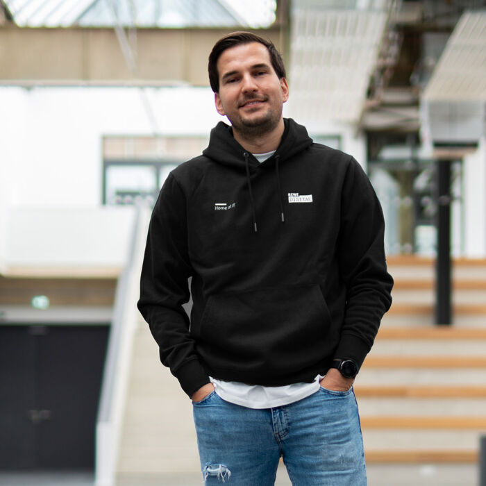 REWE digital Hoodie Black Home of ... Thumbnail