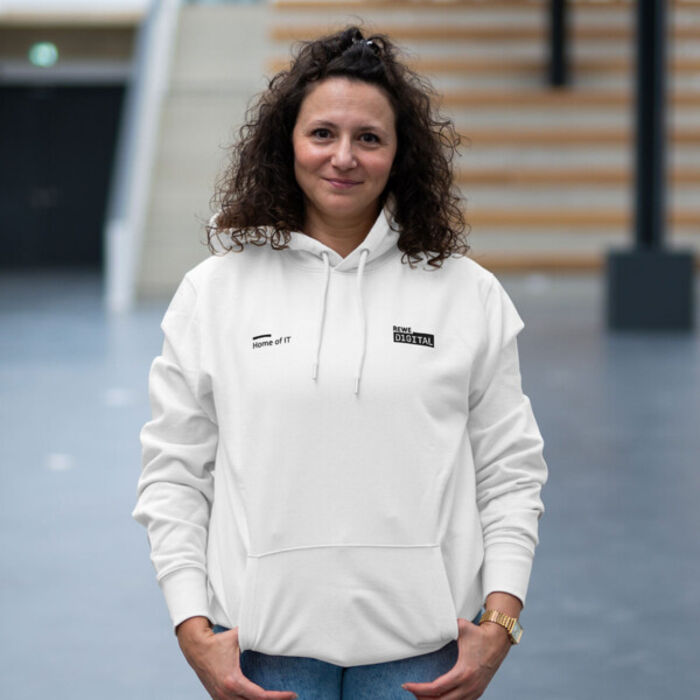 REWE digital Hoodie White Home of Thumbnail