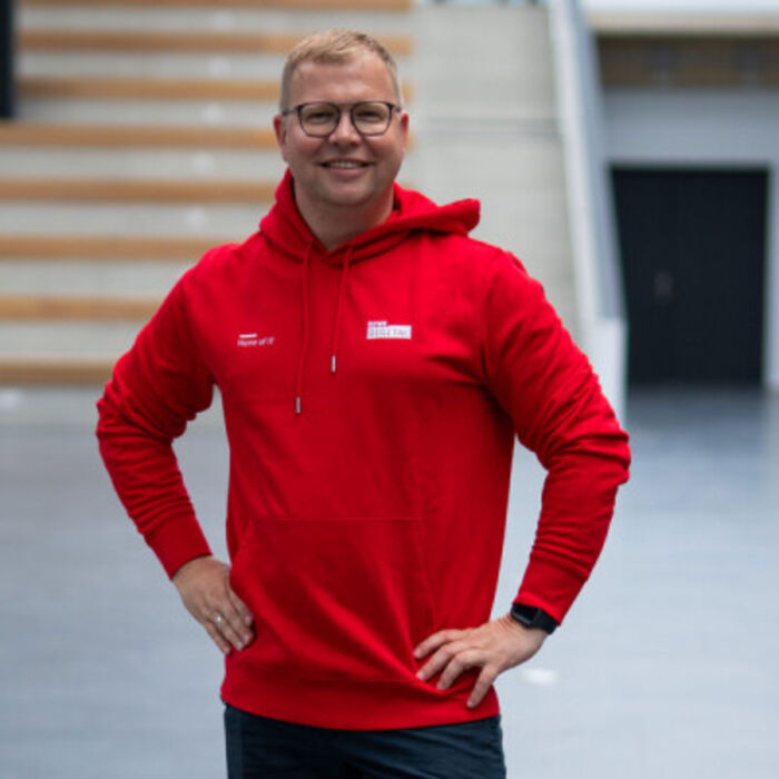 REWE digital Hoodie Red Home of Miniaturansicht