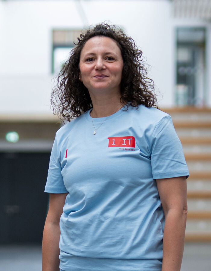 REWE digital 1 IT T-Shirt Light Blue Miniaturansicht