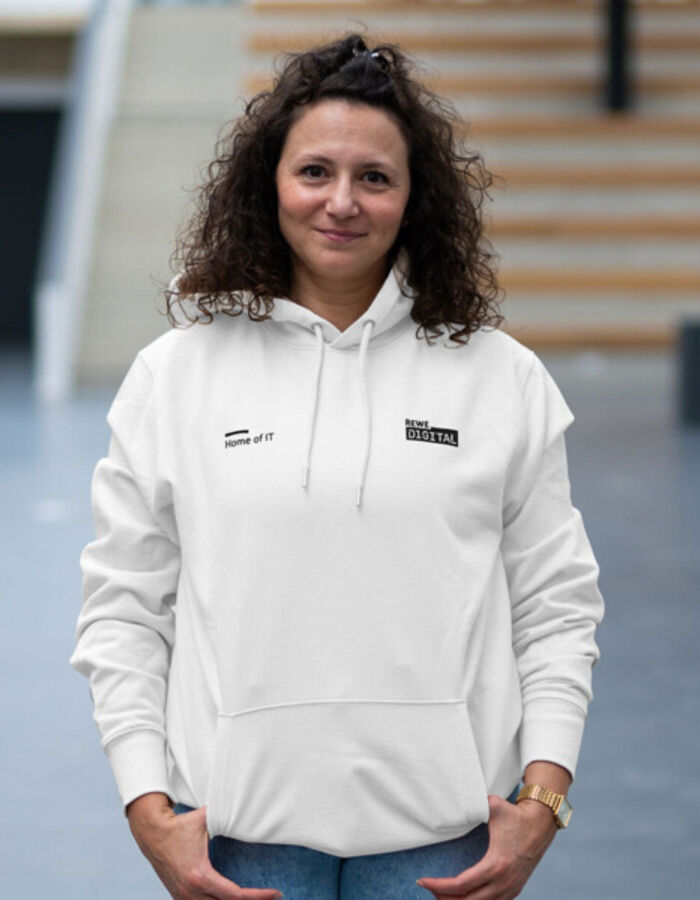 REWE digital Hoodie White Home of Miniaturansicht